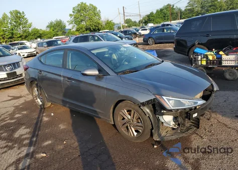 2020 Hyundai Elantra Sel из США, поврежденный, VIN 5NPD84LF2LH511959